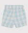 Popeline vichy babyshort BOLDAIR/ MARSHMALLOW
