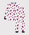 Pyjama en coton imprimé à motif bateaux junior blanc MARSHMALLOW/blanc MULTICO
