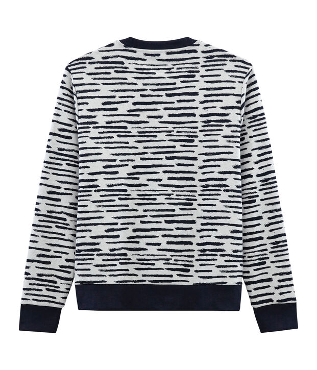 Sweat shirt Jean Jullien blanc/DASH CN
