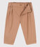 Babybroek in stevige keperstof beige VINTAGE