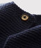 Cardigan en tricot de coton biologique bébé bleu SMOKING