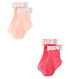 Lot de 2 paires de chaussettes dentelle bébé fille