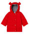 Doudoune bébé fille en microfibre rouge TERKUIT