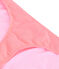 Milieuvriendelijke bikinislip voor dames roze FLUO ROSE