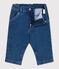 Babybroekje van spijkerstof en elastaan blauw BLEU DELAVE