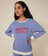 Pyjama en coton rayé femme