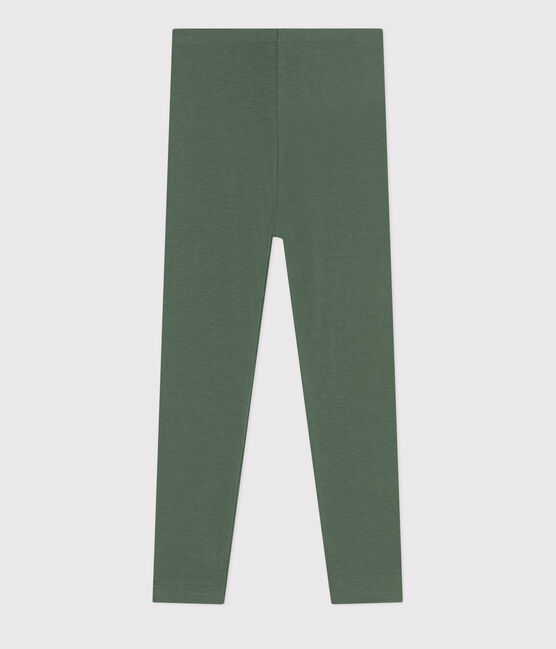 Legging van jersey en elastaan voor meisjes groen CROCO