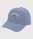 Casquette en chambray enfant garçon