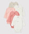 Set van 5 babybody's in biokatoen variante 1