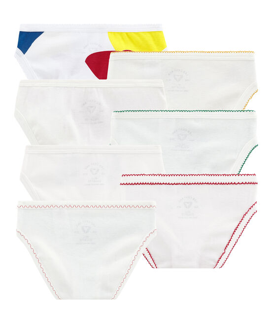 Lot de 7 culottes imprimées variante 1