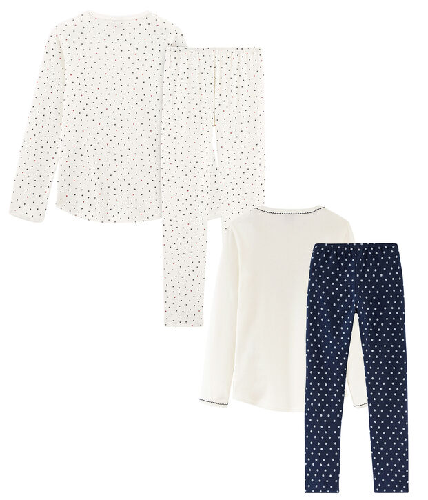 Set met 2 pyjama's voor kleine meisjes multicouleur