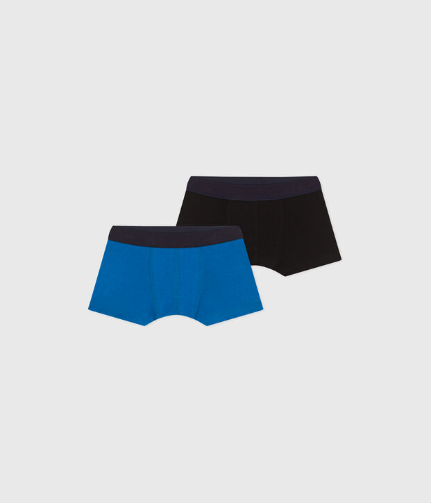 Lot de 2 boxers en coton multicouleur