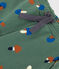 Joggingbroek met print voor jongens/meisjes groen VALLEE/ecru MULTICO