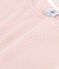 Pyjacourt uni en coton ajouré petite fille rose SALINE