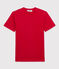 Unisex T-shirt rood PEPS