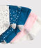 Lot de 5 paires de chaussettes enfant fille variante 1