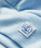 Bonnet naissance bébé en velours bleu TOUDOU