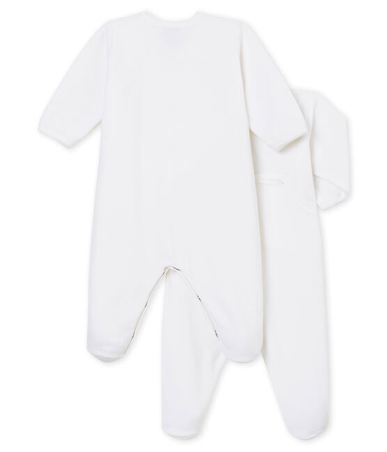 Set van 2 uniseks babypyjama's variante 1