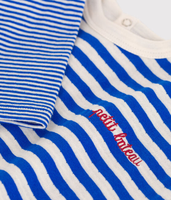 Katoenen T-shirt met lange mouwen en streepjes voor baby's PERSE/ AVALANCHE