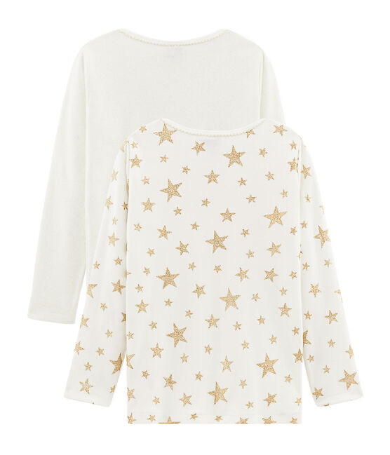 Set T-shirts lange mouwen meisjes variante 1