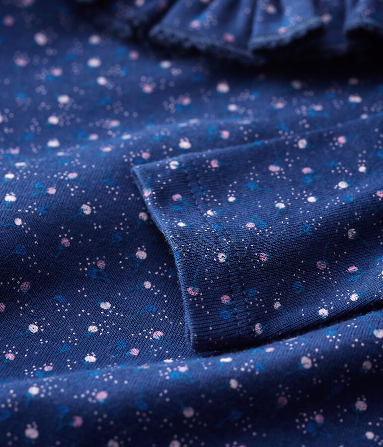 Romper van katoen. blauw/multicouleur