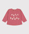 Fleece sweatshirt voor baby's roze ROSEWOOD
