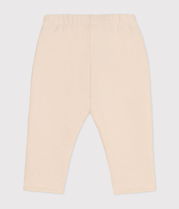 Broek in fkeece voor baby's ecru