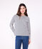 Marinetrui voor dames wit MARSHMALLOW/blauw SMOKING