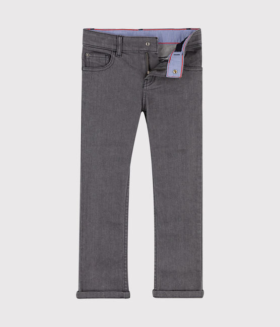 Denim jongens kinderen grijs GRIS MOYEN