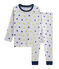 Pyjama petit gar&ccedil;on en c&ocirc;te gris/multicouleur