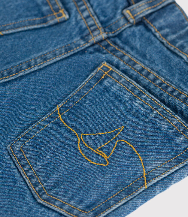 Kinderbroek van denim blauw