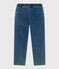 Broek in denim voor jongens, regular fit blauw BLEU DELAVE