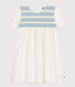Robe enfant en coton manches courtes