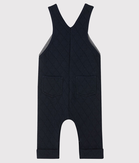 Lange salopette babyjongen blauw SMOKING
