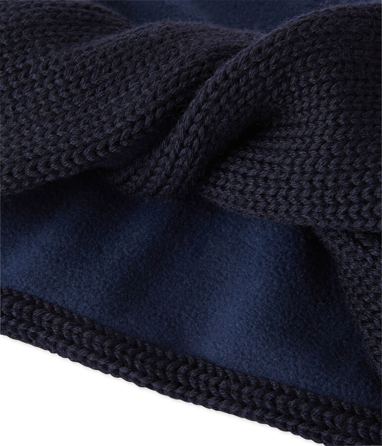 Snood voor kinderen blauw