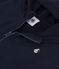 Sweatshirt met kap in molton voor baby. blauw SMOKING