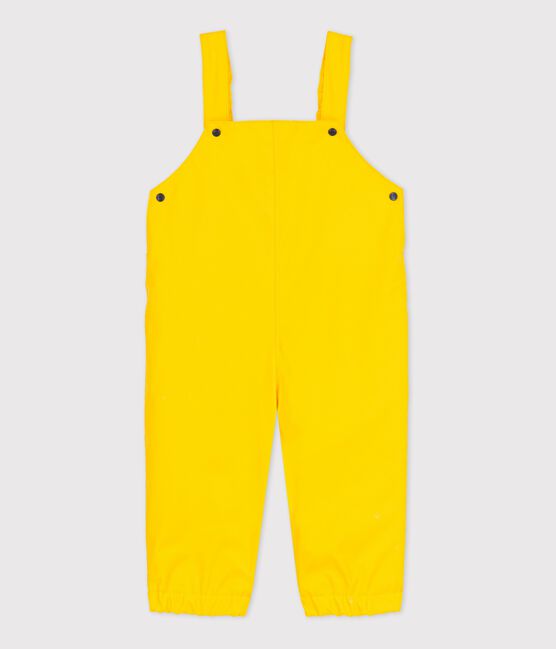 Salopette en ciré bébé jaune JAUNE