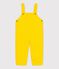 Salopette en ciré bébé jaune JAUNE
