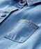 Lange jumpsuit van licht denim voor jongens. blauw DENIM CLAIR
