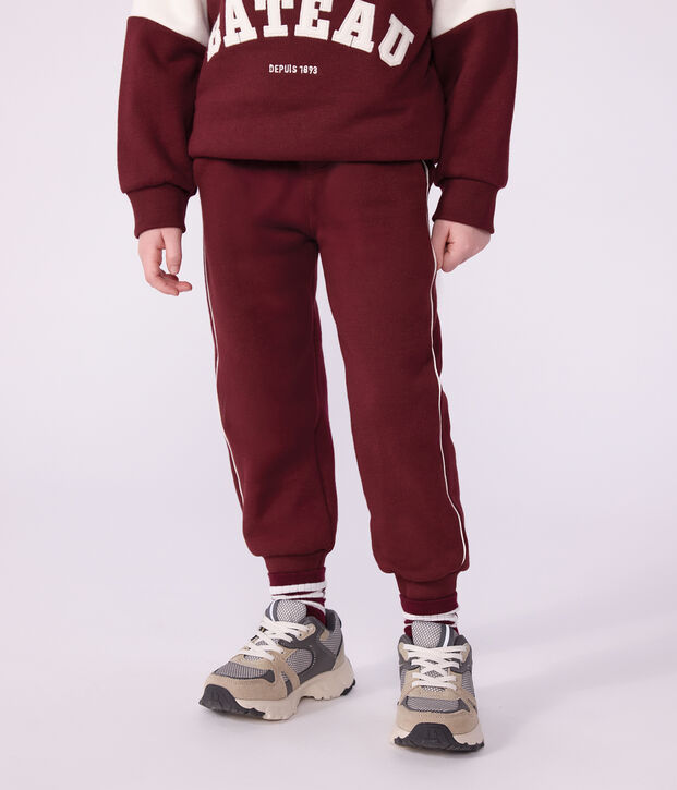 Katoenen joggingbroek voor kinderen TRUFFE