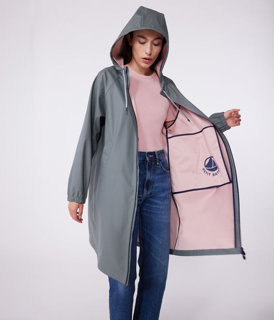 Ciré long femme bicolore vert THUYA