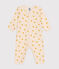 Pyjama sans pieds en coton bébé blanc AVALANCHE/ MULTICO