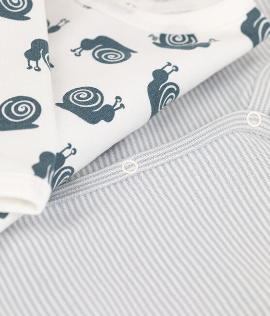 Lot de 2 dors bien escargot bébé en coton variante 1