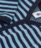 Gestreepte babypyjama in tubic SMOKING/ AZUL