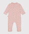 Pyjama imprimé en coton bébé rose SALINE/ ROSEWOOD