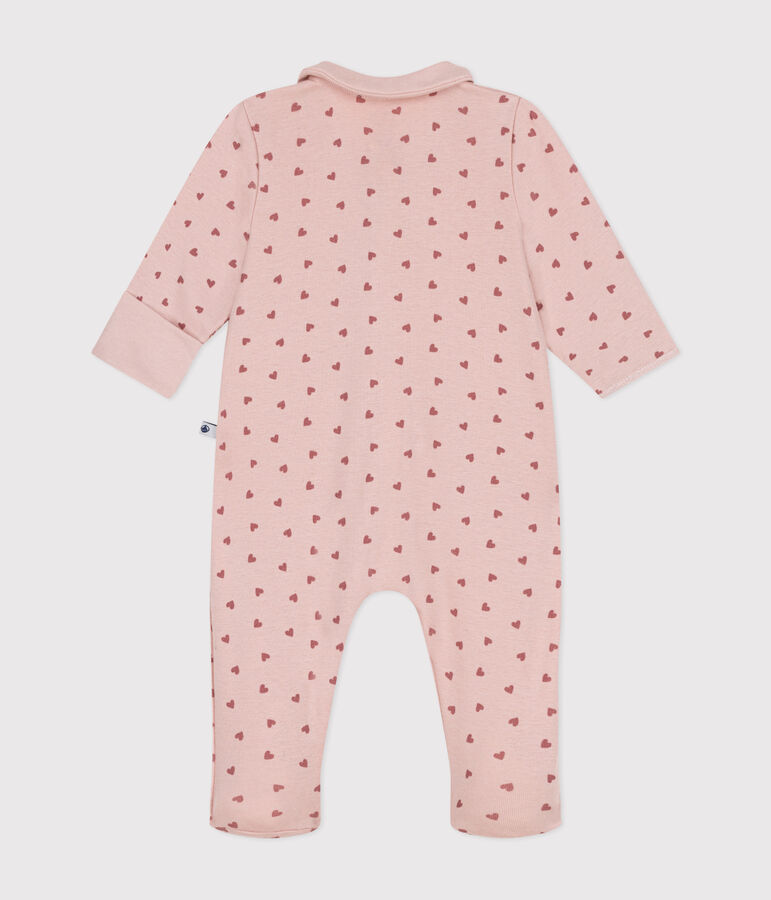 Katoenen babypyjama met print roze SALINE/ ROSEWOOD