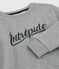 Sweatshirt en molleton enfant garçon gris SUBWAY CHINE