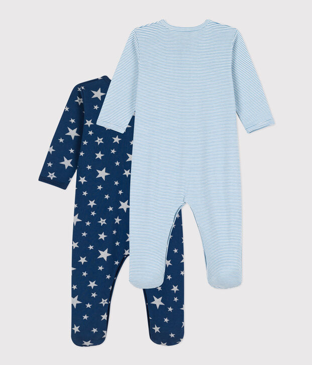 Lot de 2 pyjamas b&eacute;b&eacute; multicouleur