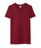 Dames-T-shirt met milleraies-strepen blauw SMOKING/rood MARS