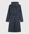 Trenchcoat met capuchon Dames blauw SMOKING